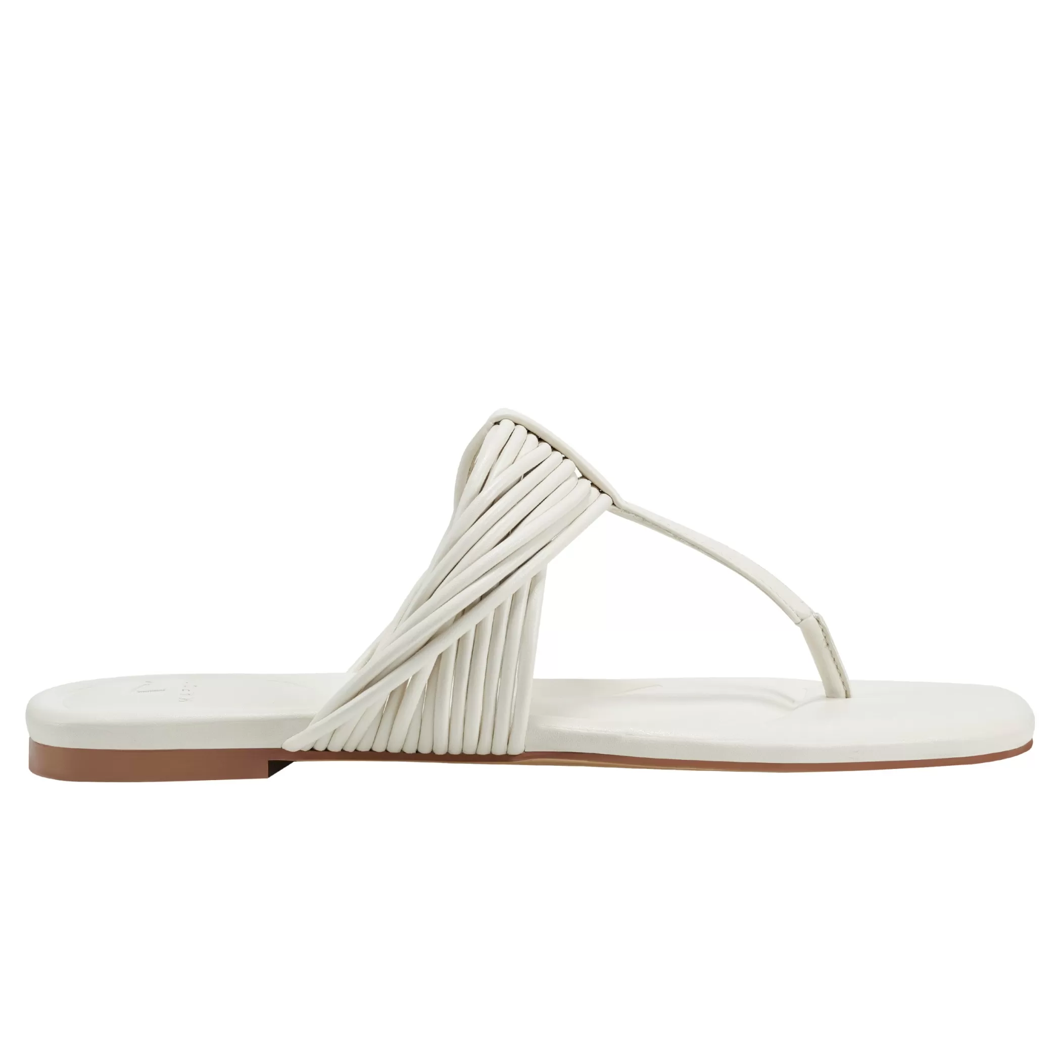 Outlet Marc Fisher Tanya Flat Sandal Ivory