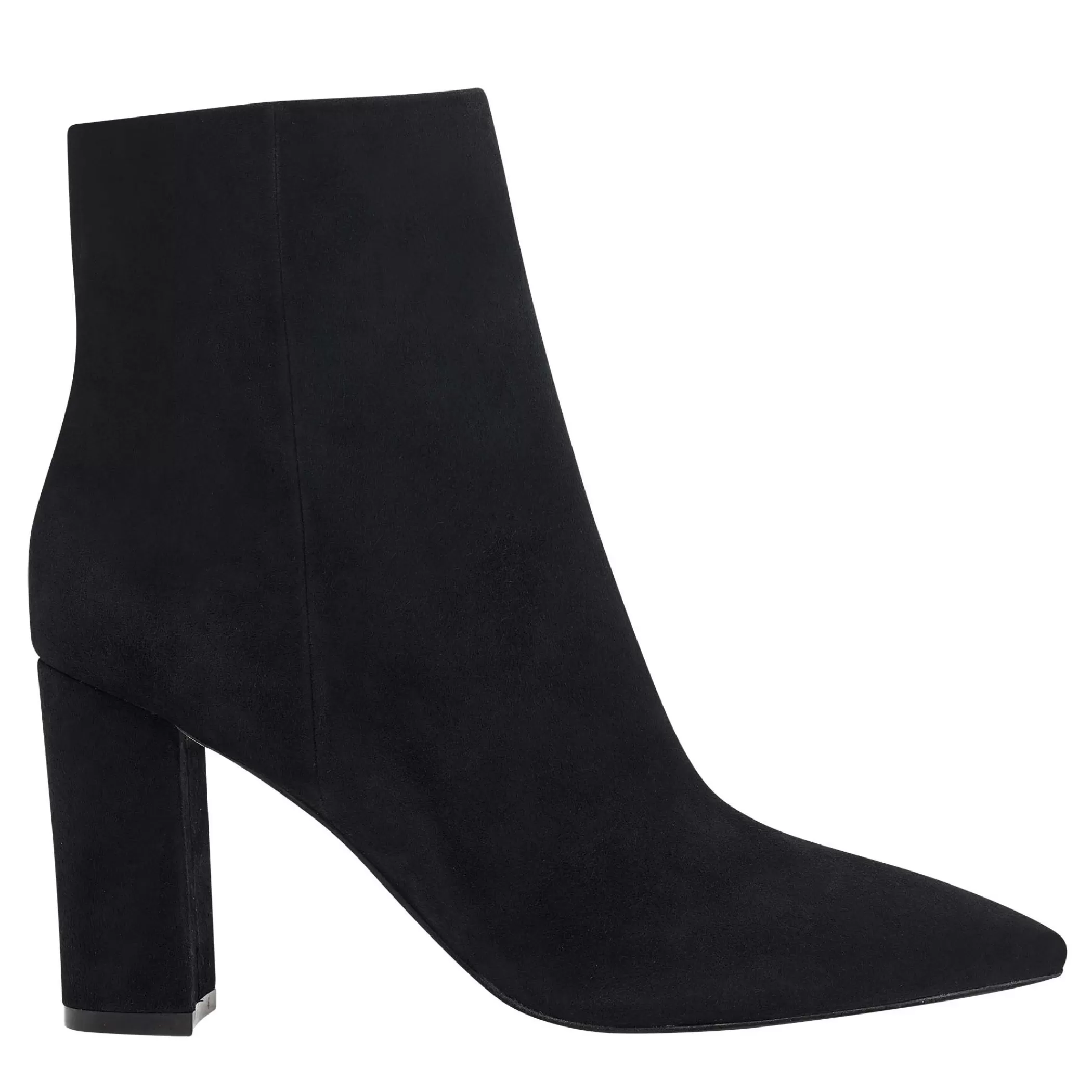 Store Marc Fisher Ulani Heeled Bootie Black Suede