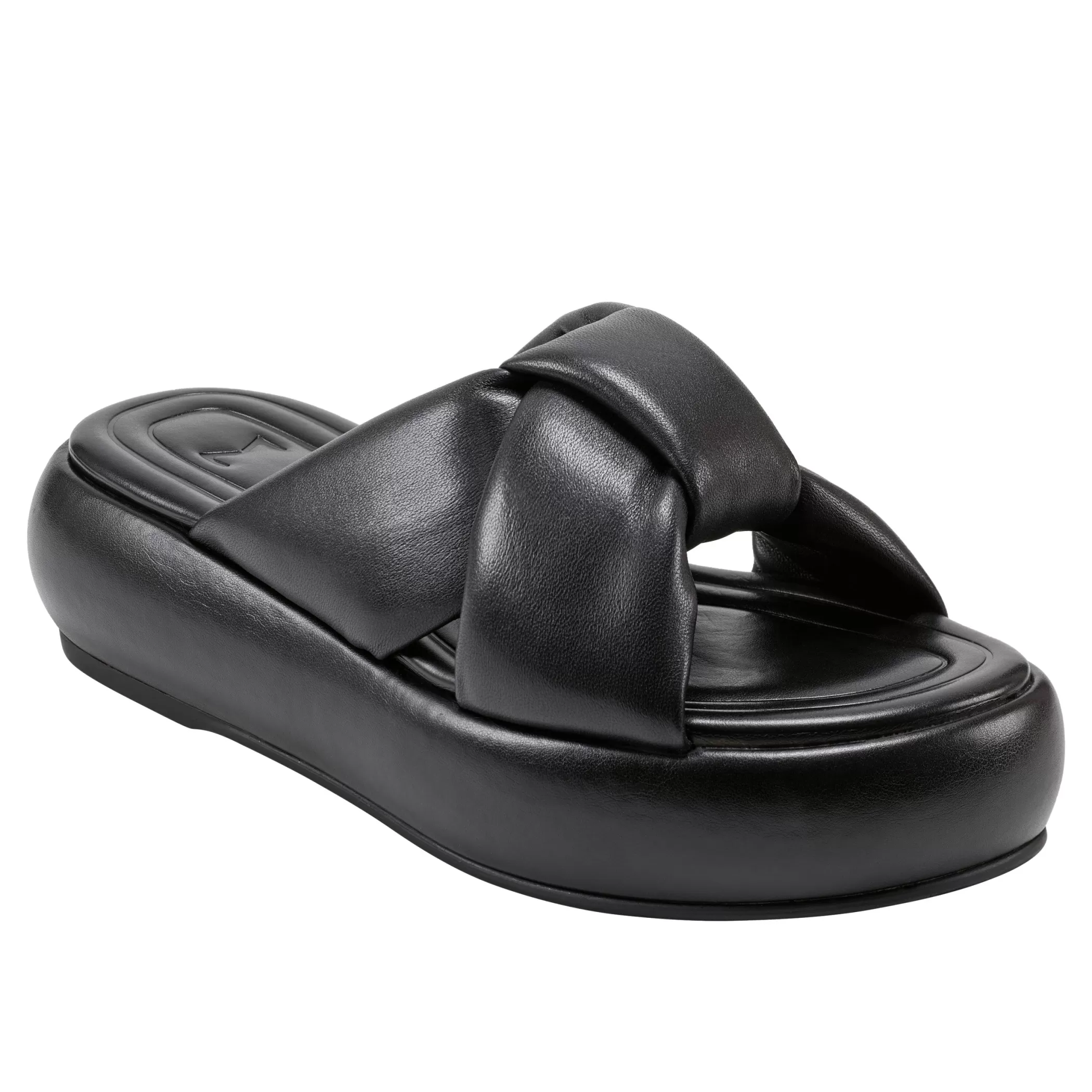 Flash Sale Marc Fisher Vayle Platform Slide Sandal Black