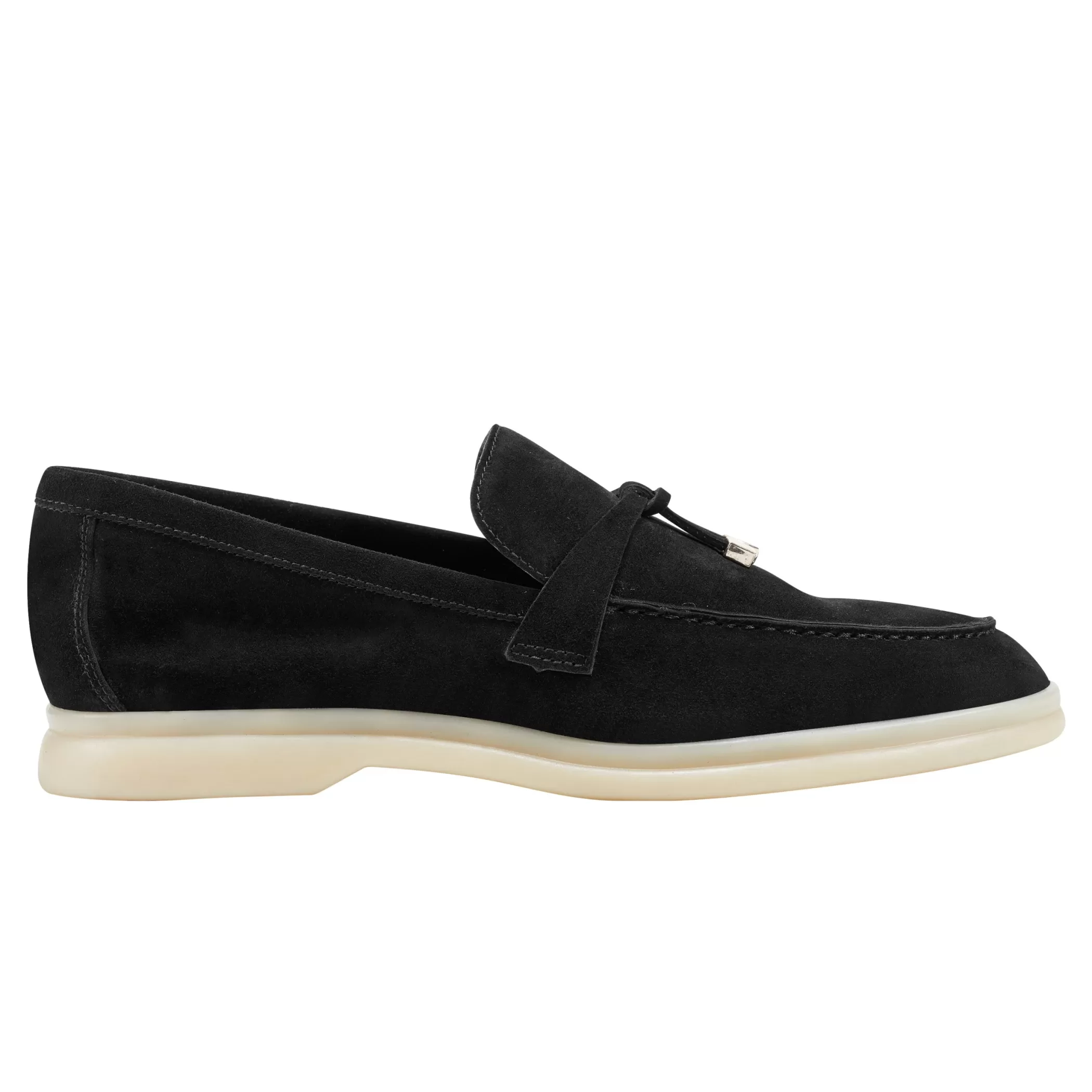 Cheap Marc Fisher Yanelli Casual Loafer Black Suede