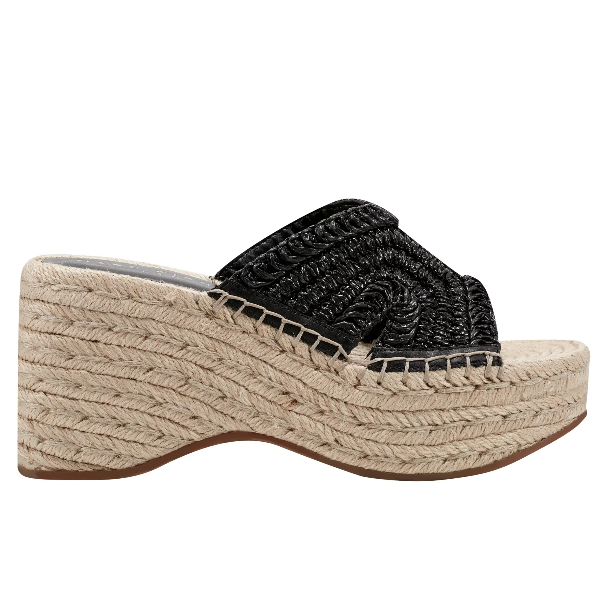 Best Marc Fisher Zakki Platform Espadrille Sandal Black